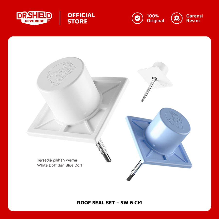 Roof Seal Sekrup Atap UPVC DOUBLE LAYER  DR SHIELD  Terdekat